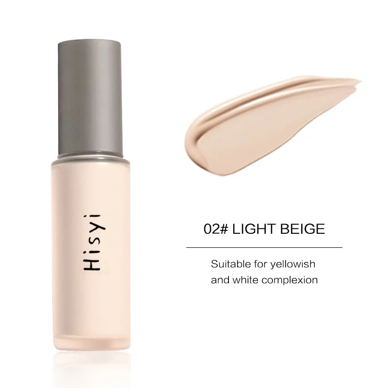 Liquid foundation naturally brightens makeup, it's not easy to get stuck. Powder isolation bb cream, plain face cream, concealer
