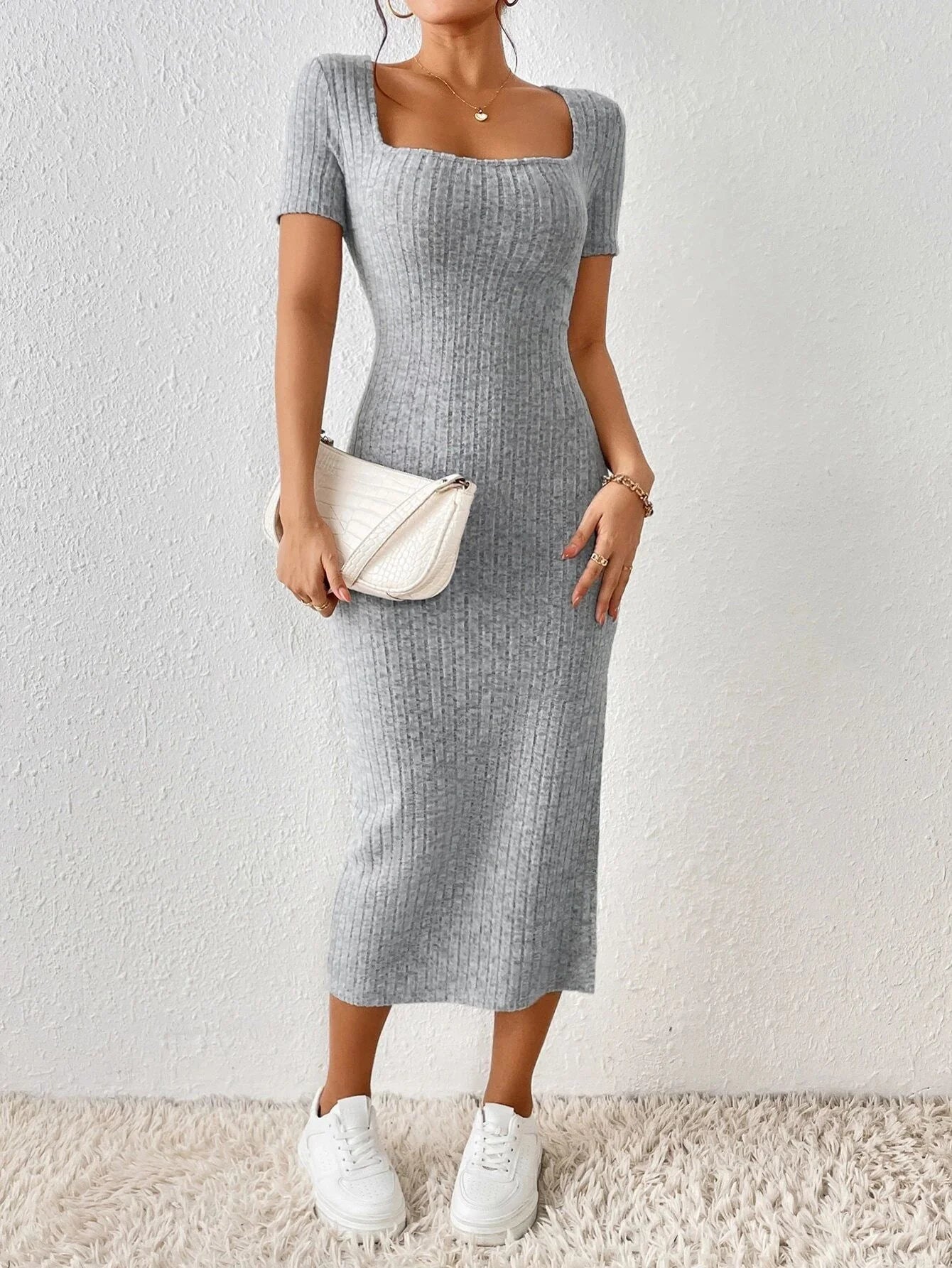 Aria Square-Neck Midi