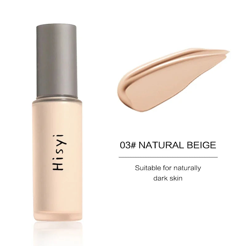 Liquid foundation naturally brightens makeup, it's not easy to get stuck. Powder isolation bb cream, plain face cream, concealer