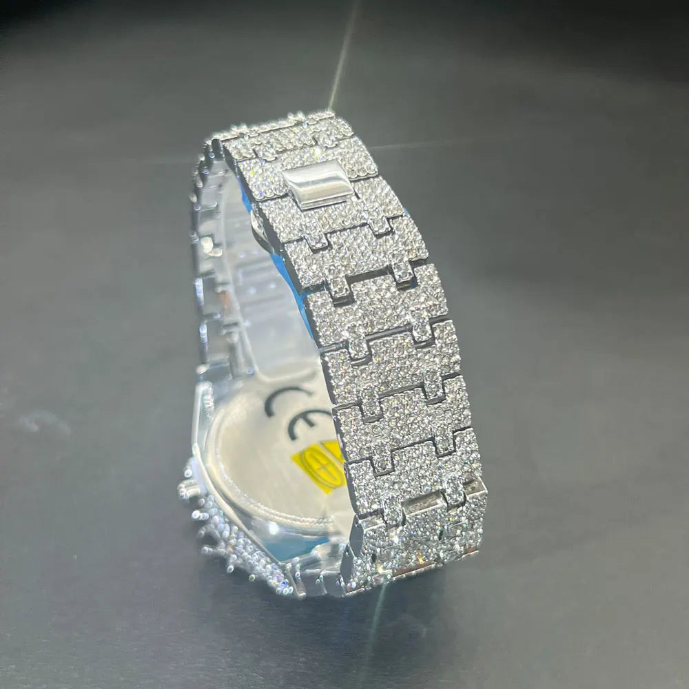 Dark Crown Iced Watch