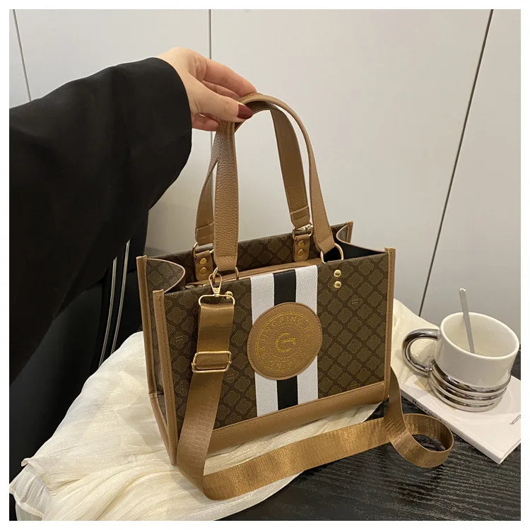 Golden Flow Tote