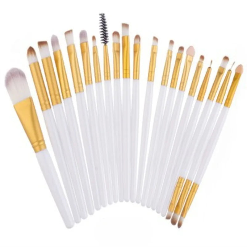 20pcs Eye brush Complete eyeshadow Brush Beauty Tool Explosive neutral logo Free Eyeliner brush